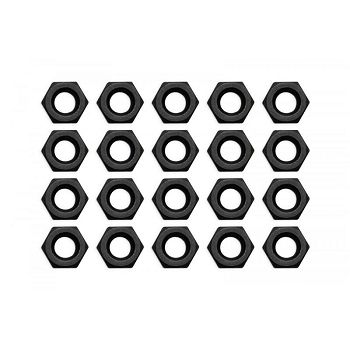 EK Water Blocks EK-Loop Nuts Set M4 - 20 pieces - black 3831109898024