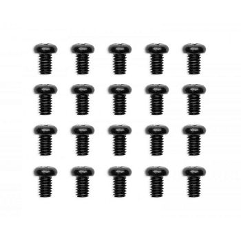 EK Water Blocks EK-Loop Phillips Head Screw Set M4 x 6 mm, 20 pieces - black 3831109898017