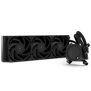 EK-Nucleus AIO CR360 Dark Complete Water Cooling System - Black 