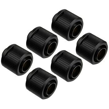 EK Water Blocks EK-Quantum Torque STC 12/16 - pack of 6, black 3831109824436