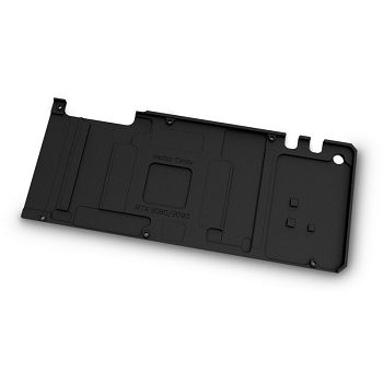EK Water Blocks EK-Quantum Vector Trinity RTX 3080/3090 Backplate - black 3831109833087
