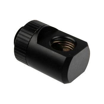 EK Water Blocks EK-Torque adapter T-splitter G1/4 inch male to 2x G1/4 inch female - rotatable, black 3831109814499