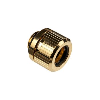 EK Water Blocks EK-Torque HDC 12 connection straight G1/4 inch AG to 12mm OD hard tube - gold 