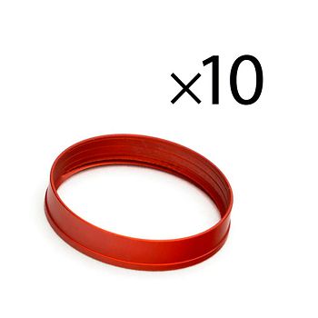 EK Water Blocks EK-Torque HDC 14 color ring - pack of 10, red 3831109816332