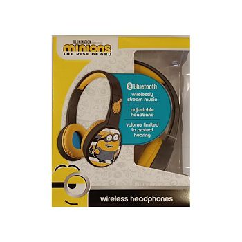 eKids slušalice Minions, BT, za djecu i mlade, naglavne MS-B36VM