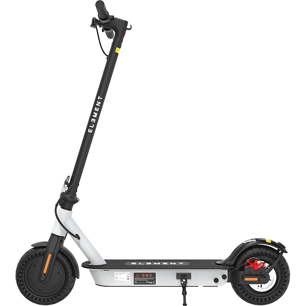 Electric folding scooter ELEMENT S6 500W / 10 &quot,tires / 36V/11.6 Ah / recuperation (white)
