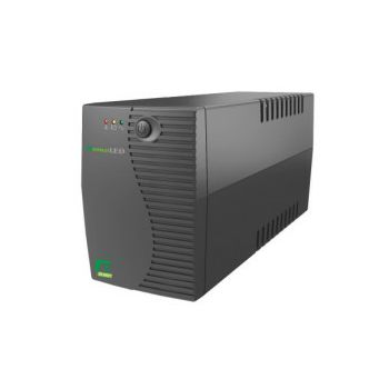 Elsist UPS NemoLED120 1200VA/480W, Line-Interactive, 2×Schuko, 1×9Ah, 10min. autonomija