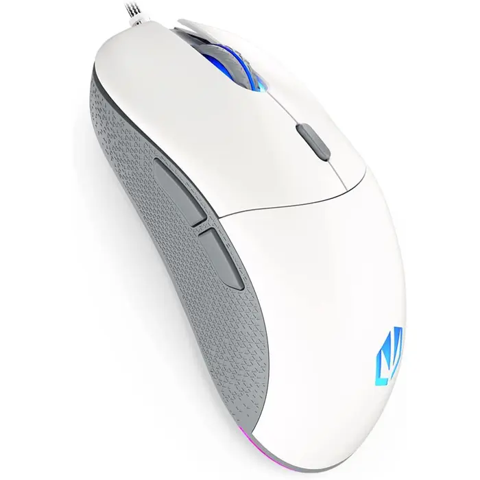 ENDORFY GEM Onyx White, gaming mouse (white/grey)