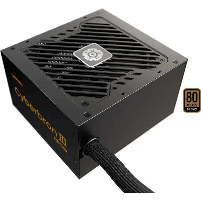 Enermax CYBERBRON III 850W (1x 12-pin high power GPU, 2x PCIe, 850 watts)