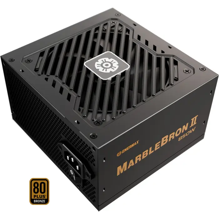 Enermax Marblebron II 850W (black, 1x 12-pin high power GPU, 4x PCIe, cable management, 850 watts)