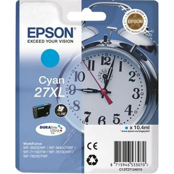 Epson 27XL C13T27124012 - cyan