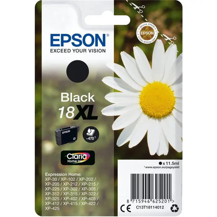 Epson - black - 18XL - C13T18114012 - Claria Home