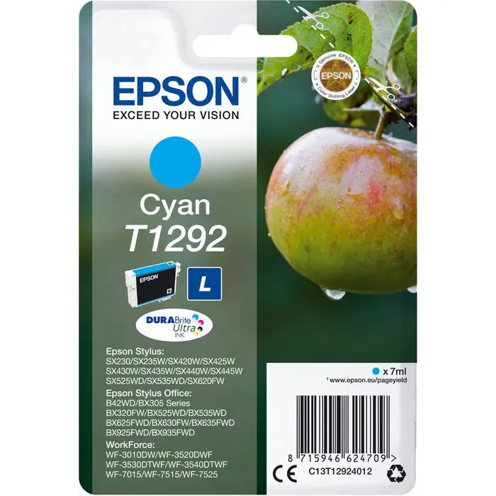 Epson - cyan - T1292 - C13T12924012 - DURABrite