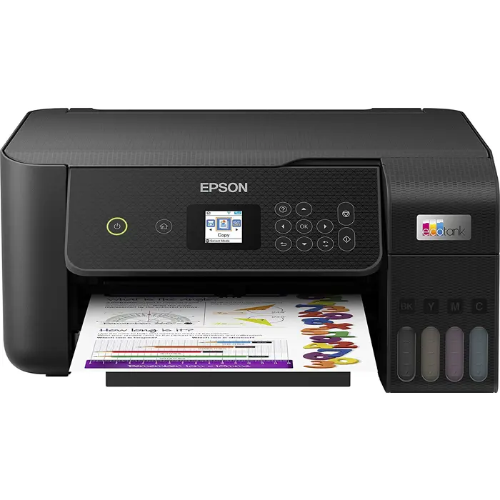 Epson EcoTank ET-2856, multifunction printer (white, scan, copy, USB, WLAN)