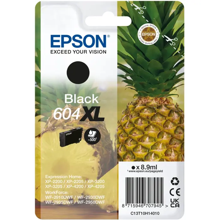 Epson ink black 604XL (C13T10H14010)