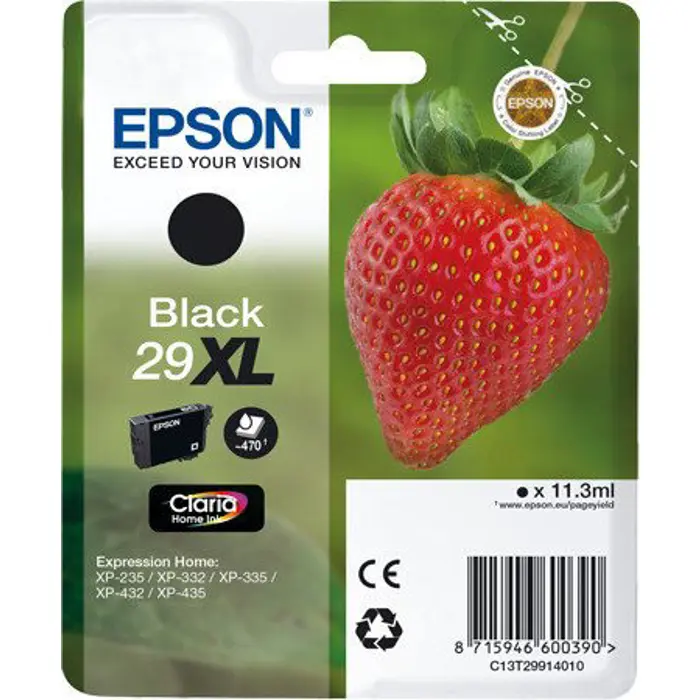 Epson ink black C13T29914012