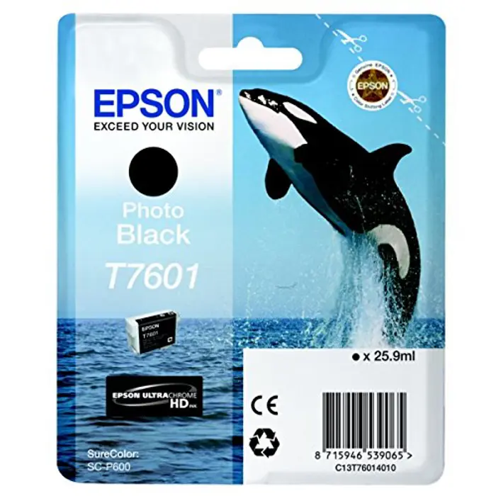 Epson Ink Black T7601 C13T76014010