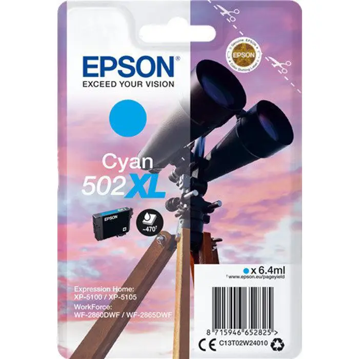 Epson Ink cyan XL C13T02W24010 binoculars