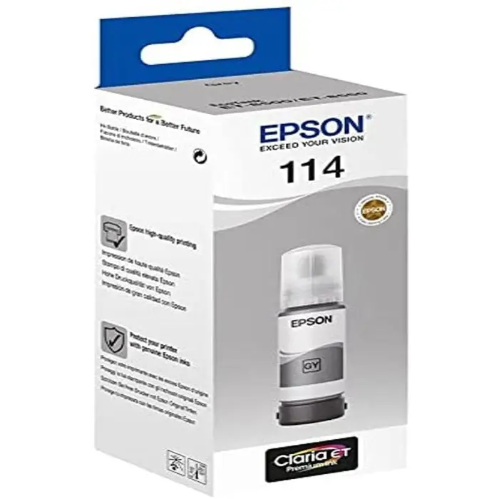 Epson Ink Gray 114 EcoTank (C13T07B540)