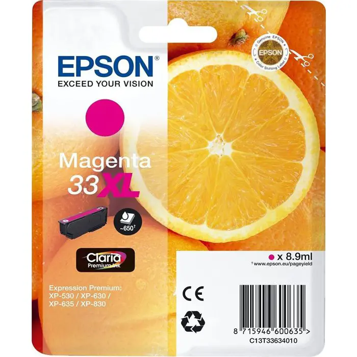 Epson ink MG C13T33634012