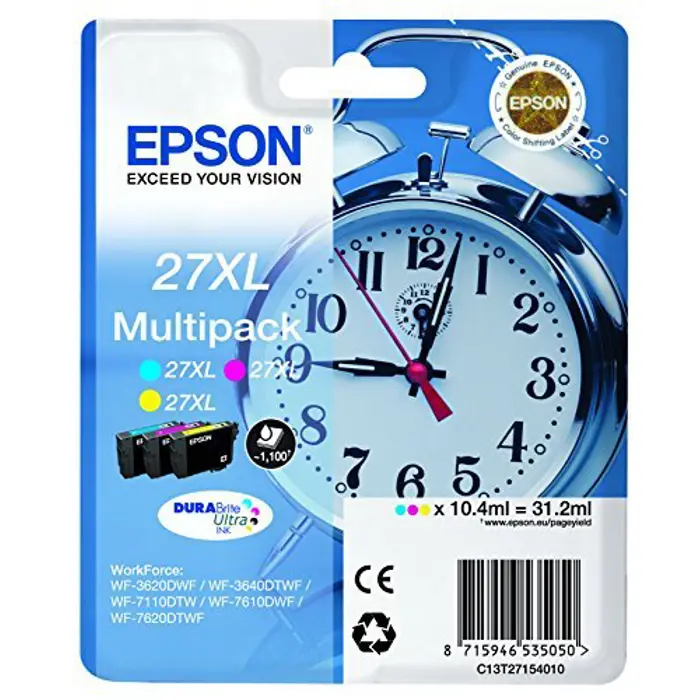 Epson Ink Multipack 27XL C13T27154012