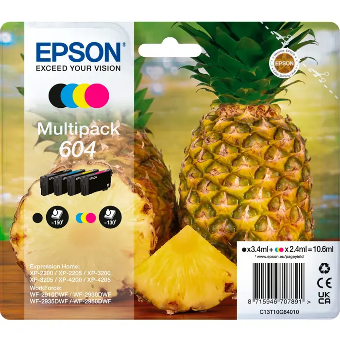 Epson ink multipack 604 (C13T10G64010)