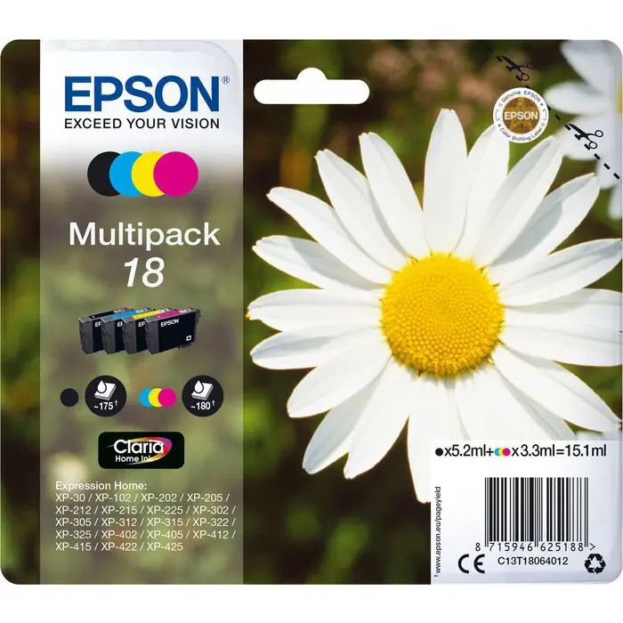 Epson Ink Multipack C13T18064012