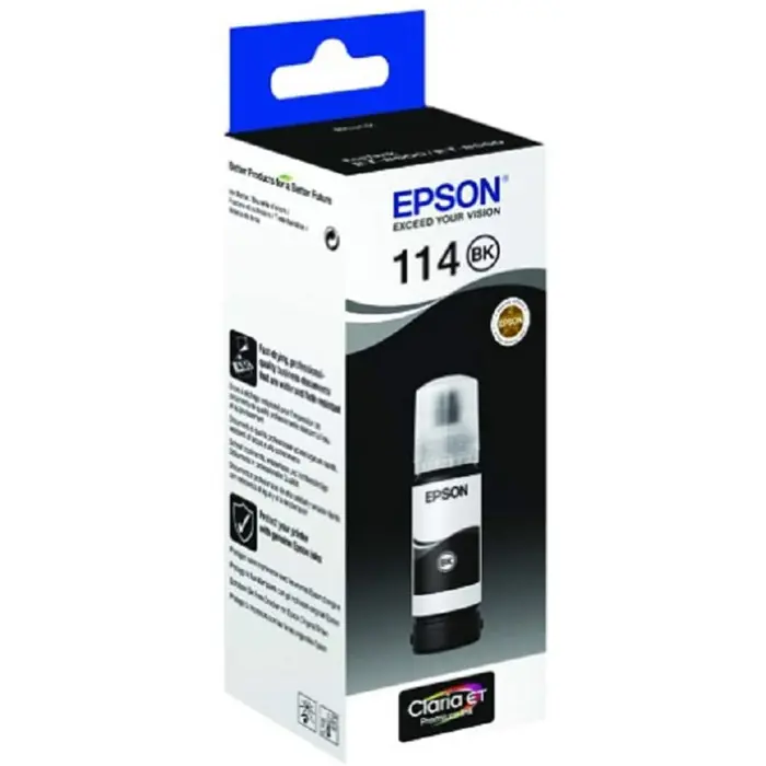 Epson Ink Pigment Black 114 EcoTank (C13T07A140)