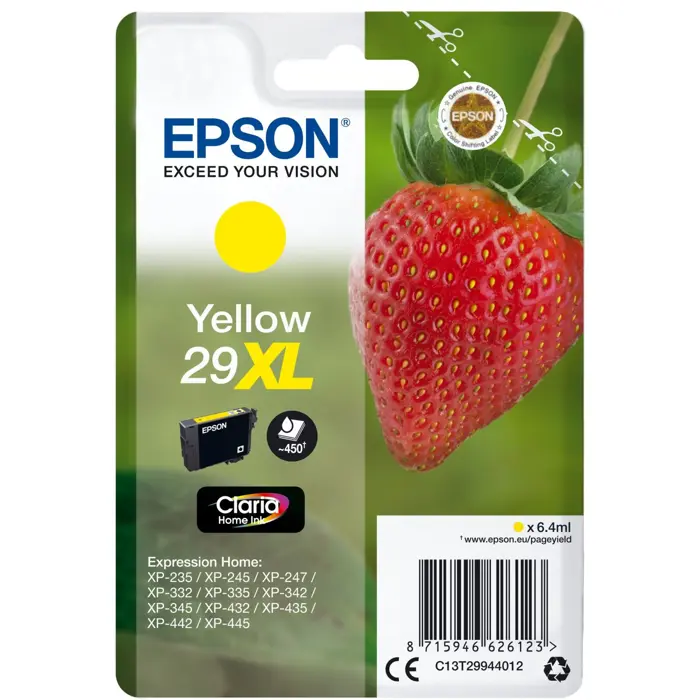 Epson ink yellow 29XL (C13T29944012) Claria Home