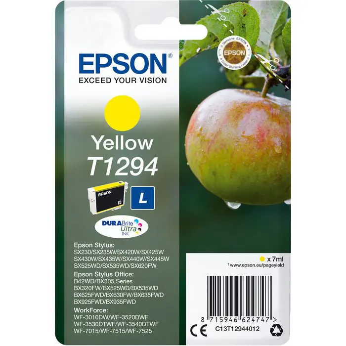 Epson ink yellow C13T12944012