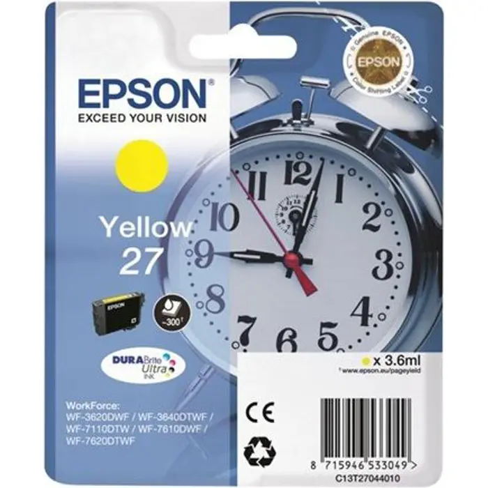 Epson ink yellow C13T27044012