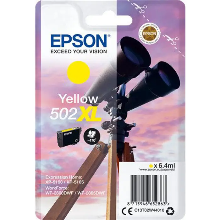 Epson ink yellow XL C13T02W44010 binoculars