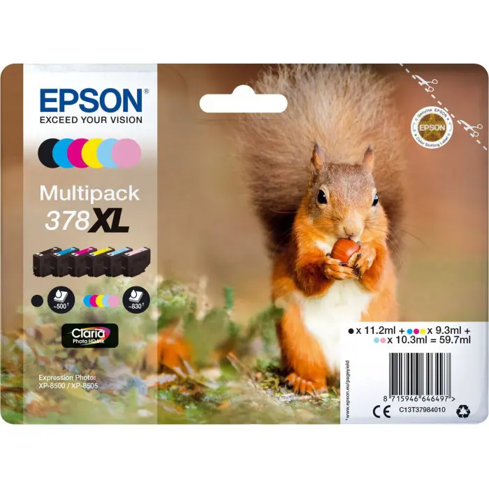 Epson Multipack 378XL C13T37984010