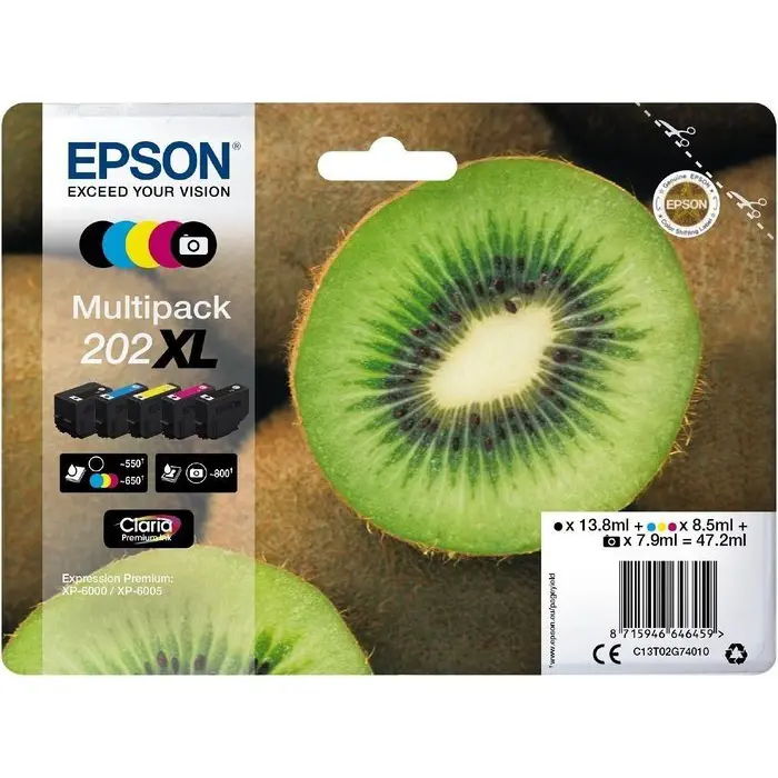 Epson Multipack Kiwi 202XL C13T02G74010
