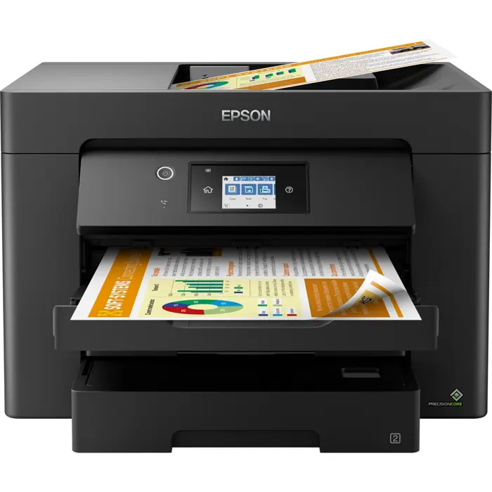 Epson WorkForce WF-7830DTWF, multifunction printer (USB, LAN, WLAN, scan, copy, fax)