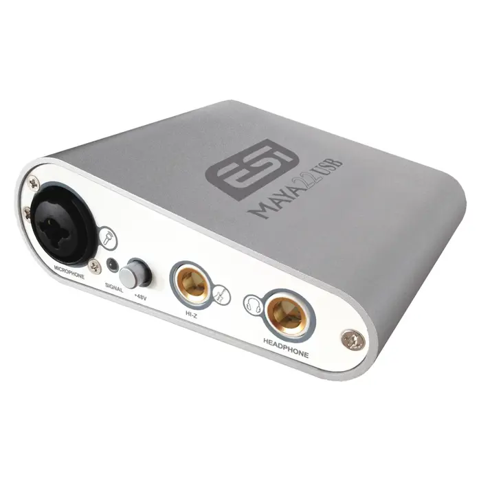 ESI MAYA22 USB Audio-Interface, mit Mikrofon- und Instrumenteneingang-MAYA22USB