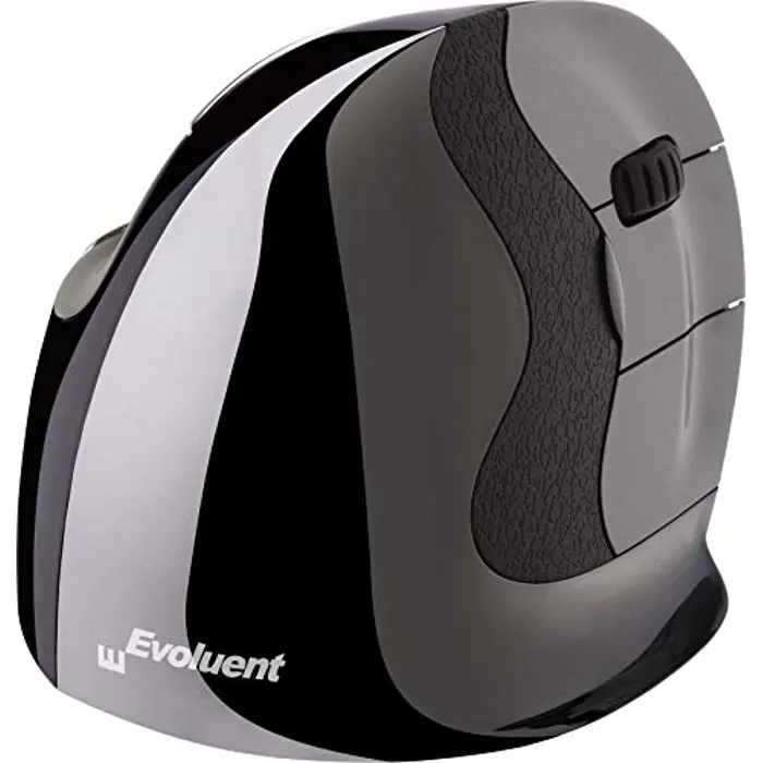 Evoluent VerticalMouse D, mouse (black / silver, Small, RH)