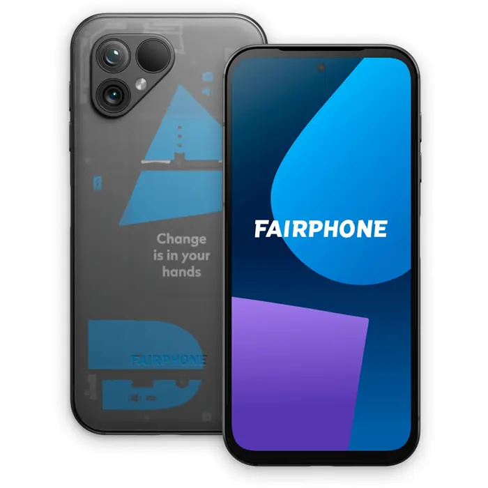 Fairphone 5 - 6.46 - 256GB (Transparent, Android 13, Dual SIM)