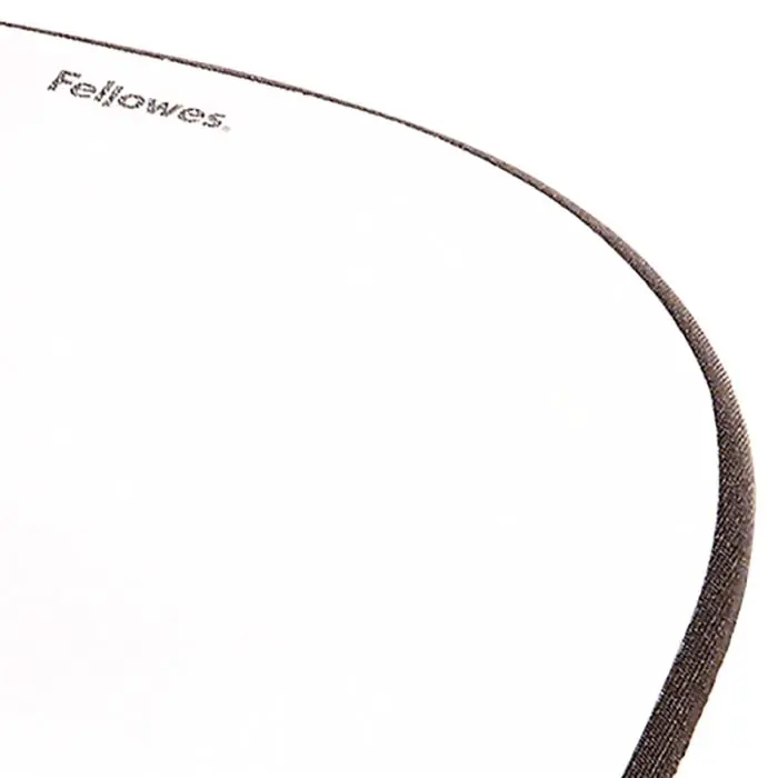Fellowes Memory Foam Mouse Pad with Memory Foam Wrist Rest, Silver Streak