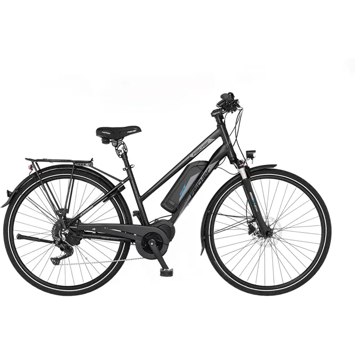 FISCHER Bicycle Viator ETD 1861 (2022), Pedelec (black (matt))