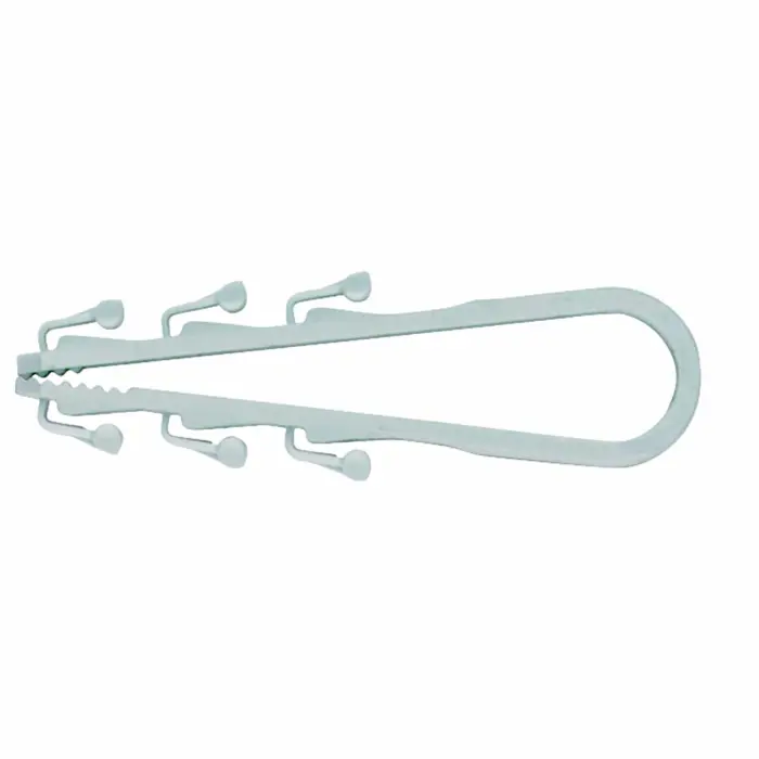 fischer cable loop Steckfix SF plus LS 3/13, clamp (light grey, 100 pieces)