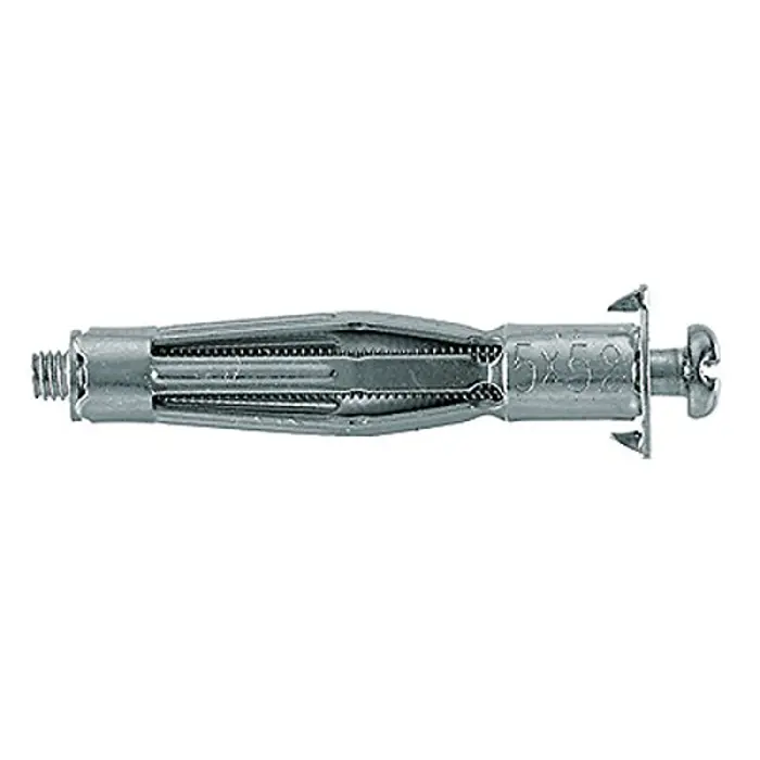 Fischer cavity metal dowel HM 5x37 S B - silver - 20 pieces - with screw