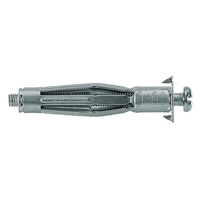 Fischer cavity metal dowel HM 5x65 S B - silver - 20 pieces - with screw