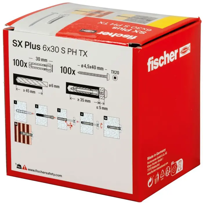 fischer-dowel-sx-plus-6x30-ph-tx-light-grey-100-pieces-with--56746-567935-w.webp