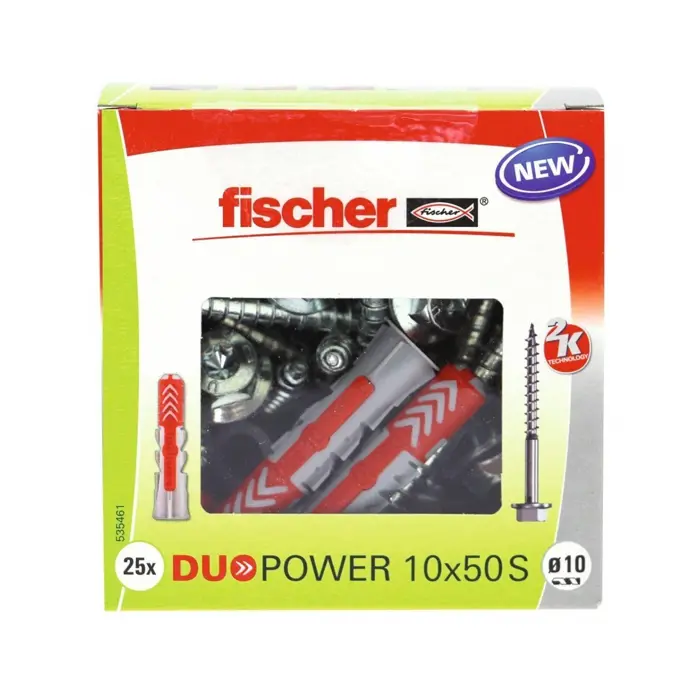 Fischer DUOPOWER 10x50 S LD 25pcs