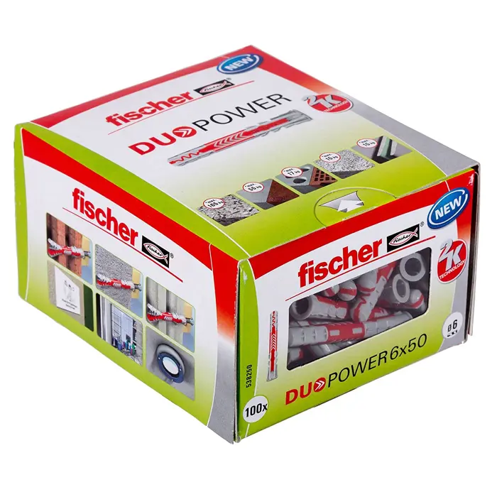 Fischer DUOPOWER 6x50 LD 100pcs