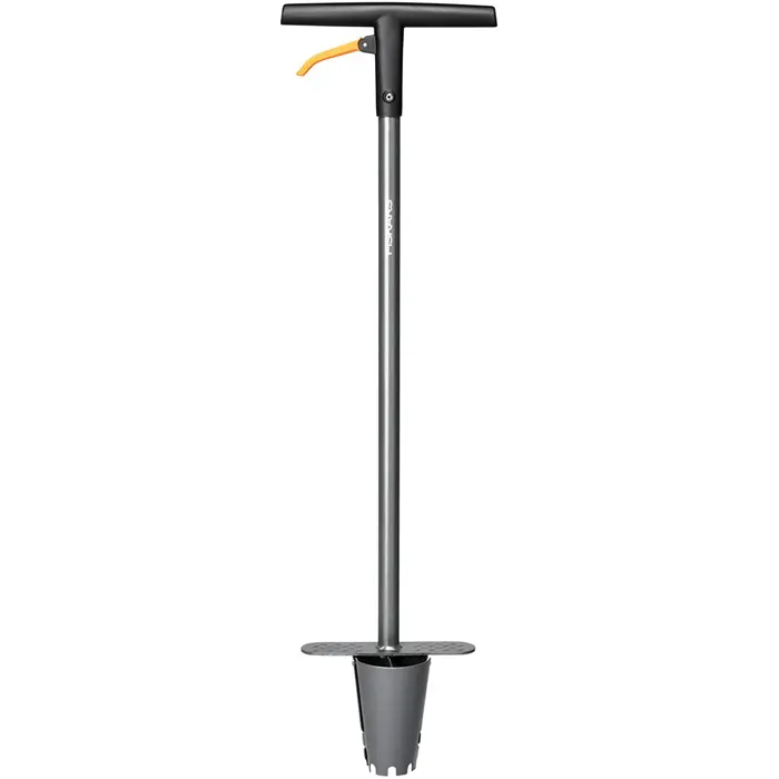 Fiskars Ergo Flower Bulb Planter (black/orange)