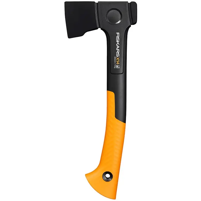 Fiskars X-series X14 universal ax with XS blade, ax/hatchet (black/orange)