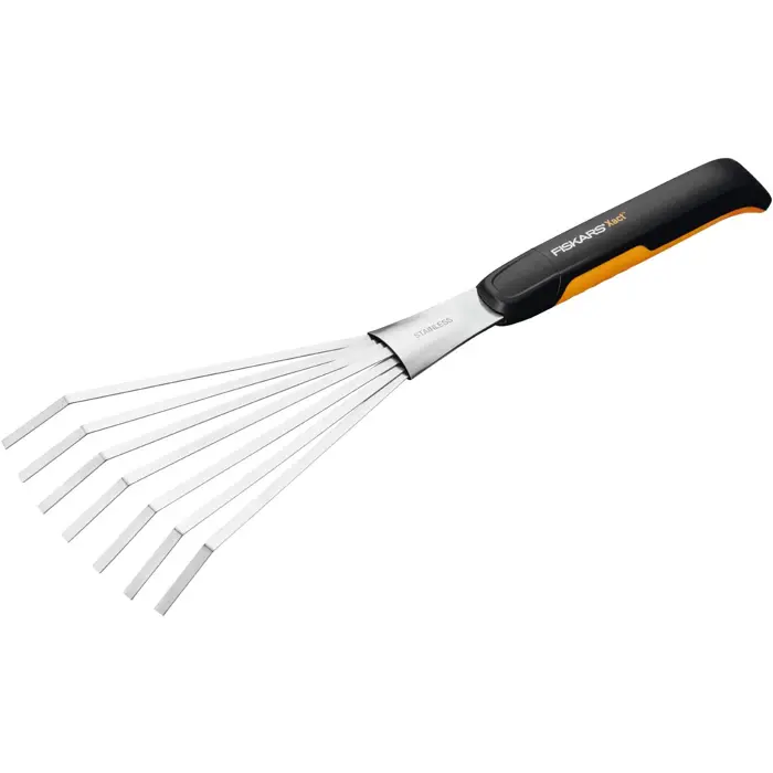 Fiskars Xact Hand Fan Rake (black/stainless steel)