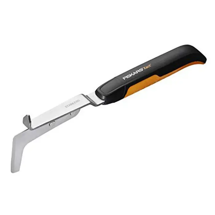 Fiskars Xact hand joint scraper (black / stainless steel)
